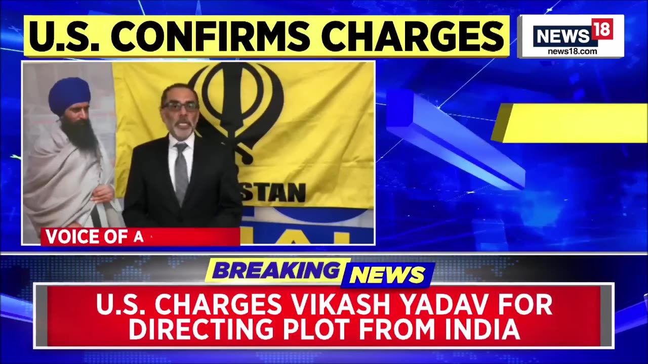 U.S. Charges Indian Government Employee In Plot To Kill Pannun