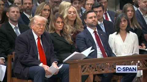 Trump, Vance Roll Their Eyes As DC Bishop Hijacks 'Bipartisan' Service With Liberal Screed