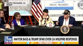 Trump spars with LA Mayor Bass over wildfire response_ 'That will NOT be the case'