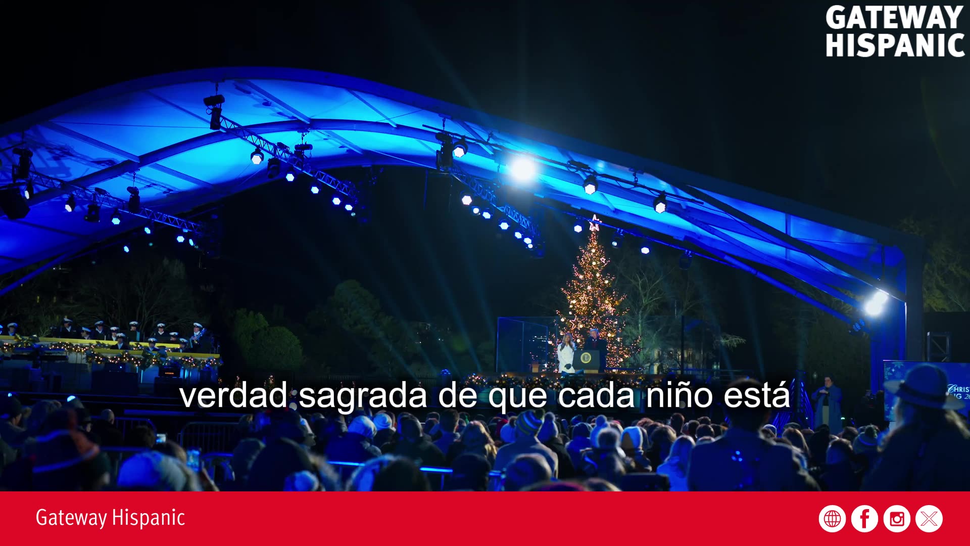 President Trump wishes a Merry Christmas, a Happy Hanukkah, and a Happy New Year