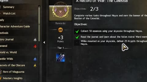 A Record of War: The Celestial (Achievement Guide) - Guild Wars 2