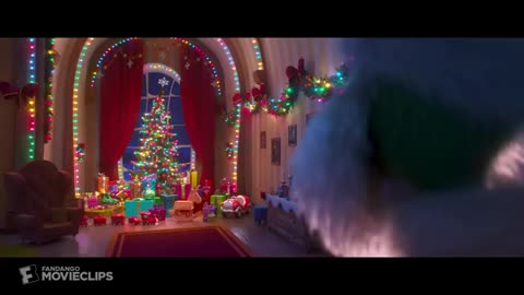 056. The Grinch (2018) - The Christmas Thief Scene (810) Movieclips