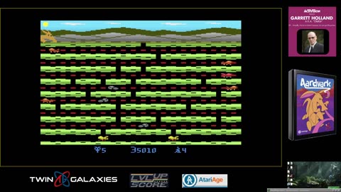 Atari 2600 EMU - Aardvark - Wild 1 - H1-5L-20k - 131,450