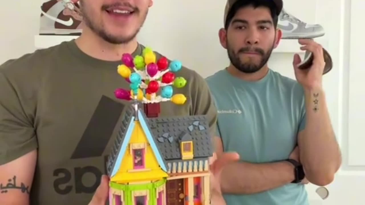 my boyfriend is going to show you his Legos set and you better like it
