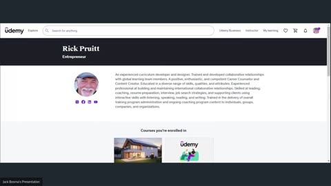 How To Create An Outstanding Udemy User Profile With Rick Pruitt 5