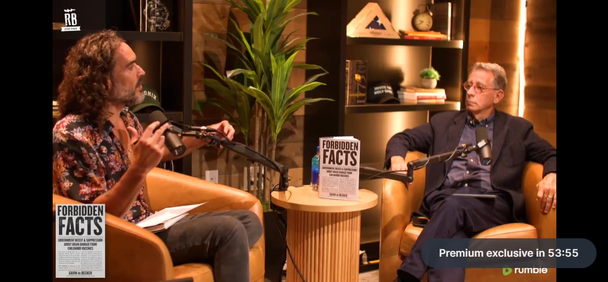 Forbidden Facts: Childhood Vaccines and Brain Damage | Gavin De Becker