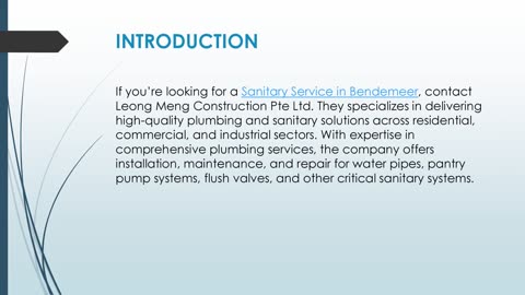 Best Sanitary Service in Bendemeer