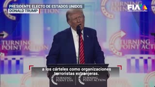 Donald Trump dice que declarará a los cárteles de las drogas como terroristas y SHEINBAUM RESPONDE