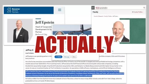 Fact Check: USAID Did NOT Fund That Jeffrey Epstein -- Different Guy