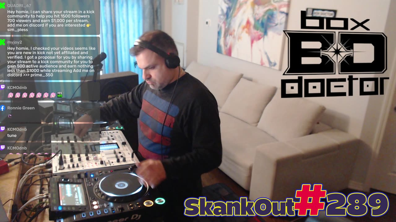 SkankOut#289 is live! linktr.ee/skankout for all live links!