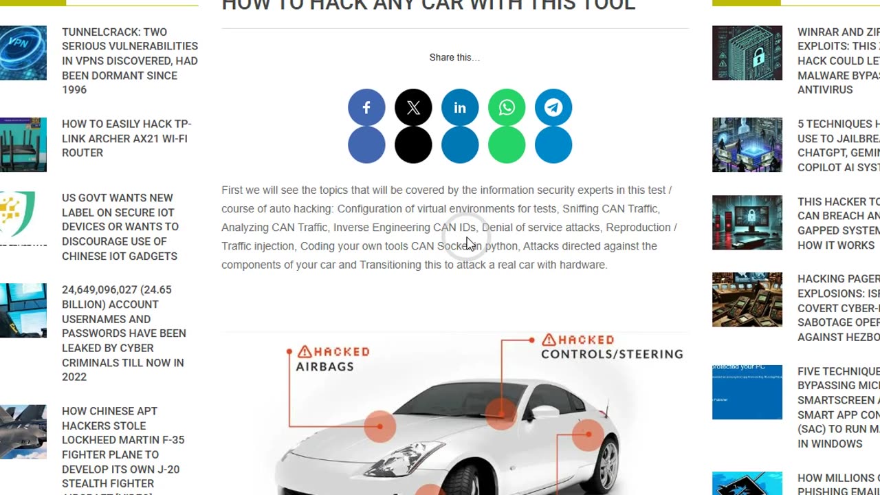 Tesla Scene Could Happen Any Day Considering Car Hacking Tools Like Kayak Have Been Around For Years