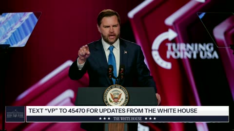 Vice President JD Vance Delivers Remarks at Turning Point USA’s America Fest