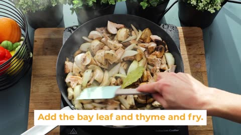 Creamy One-Pan French Chicken Fricassee