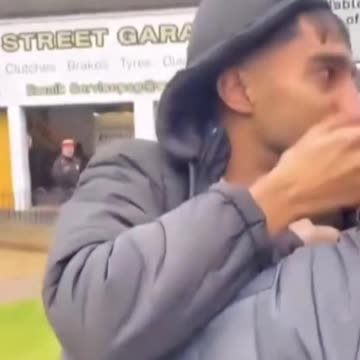 Irish patriots explain to fake asylum seeker that children are not to be touched.