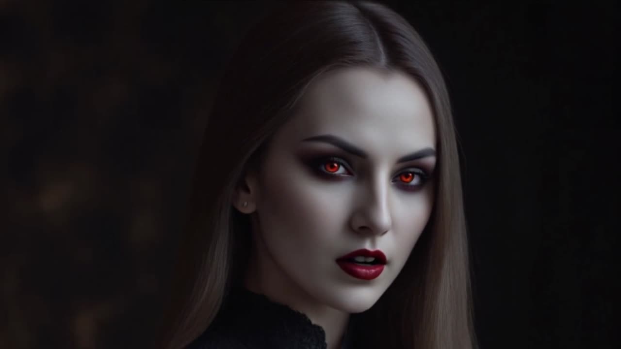 Belle Vamp - Eclipsed by Eternity - Imagery of an eclipse symbolizes being overshadowed by eternity