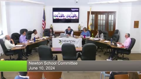 Newton Schools board members in MA debate for nearly 5 minutes about reciting the pledge at meetings