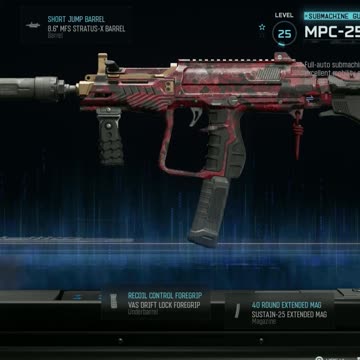 PREVIEW: SUB MACHINEGUN - MPC-25 [BASE] TO [GOLD] CAMO CHALLENGE MONTAGE - BLACK OPS BO7 PS4