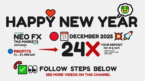 NEO FX TAG MARKETS EXFUSION - VRIENDELIJKE WAARSCHUWING - TOP NIEUWS (24X INZET) TOP TEAM ROB BUSER