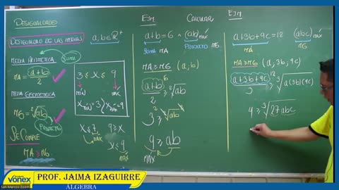 VONEX SEMIANUAL 2023 | Semana 12 | Álgebra