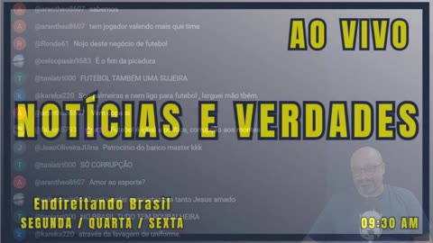 NOTÍCIAS E VERDADES 30-01-2026 - By Saldanha - Endireitando Brasil