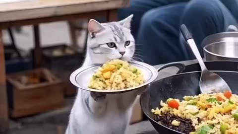 Cat cooking 2025