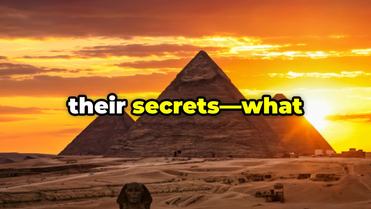 Unveiling the Secrets of the Great Pyramids!