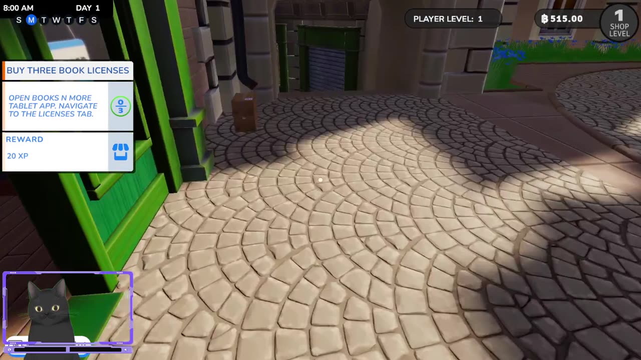 It is time to build a bookshop with the game bookshop simulator.