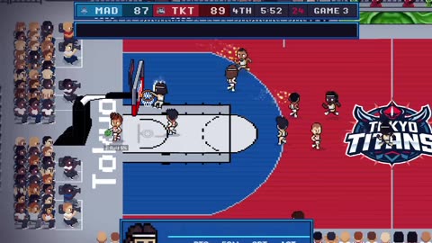 Green Hoopland Season 1: #2 Madrid Royals @ #4 Tokyo Titans Playoffs Eastern Hemisphere finals g3