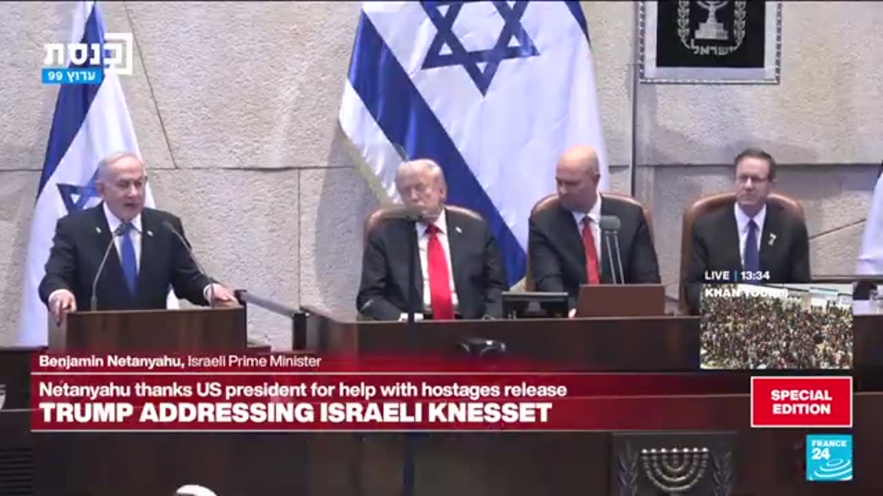 Benjamin Netanyahu’s Full Address to the Knesset | Gaza Peace Deal & Hostage Release (Oct 13, 2025)