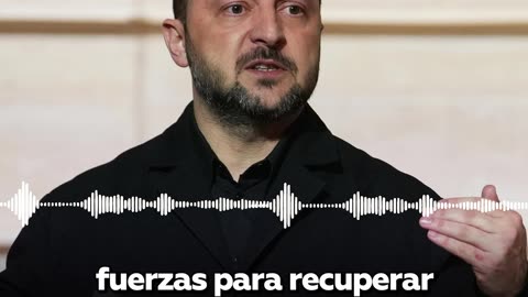 Zelenski: En cuanto a Crimea, hoy en día no tenemos fuerzas para recuperarla