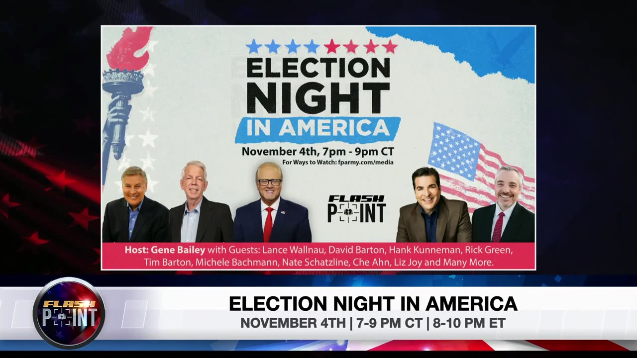 FlashPoint LIVE Streaming at 7PM CT