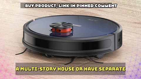 ILIFE T10s Robot Vacuum Cleaner, 2 in 1 Vacuum and Mop, Self-Emptying Station, 3000Pa Suction