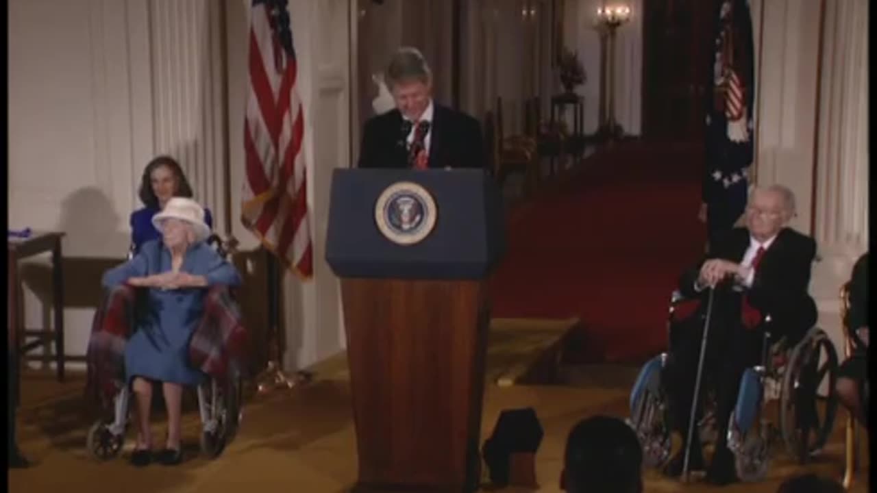 Video Recording... - Video Recording of President William Jefferson Clinton at a - MT01458 30NOV1993