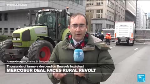 European Farmers Protest EU Tyranny in Belgium