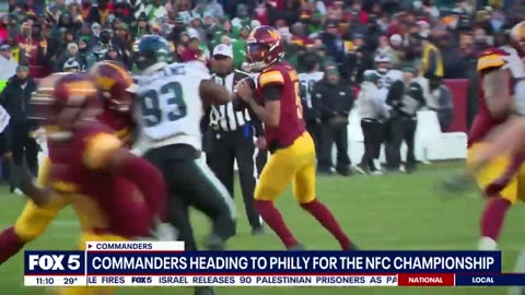 Commanders will face Eagles in NFC Championship game