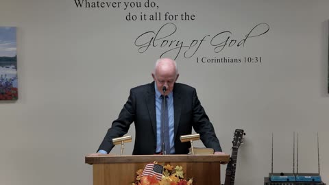 November 8, 2025 Sermon by Guy Swenson