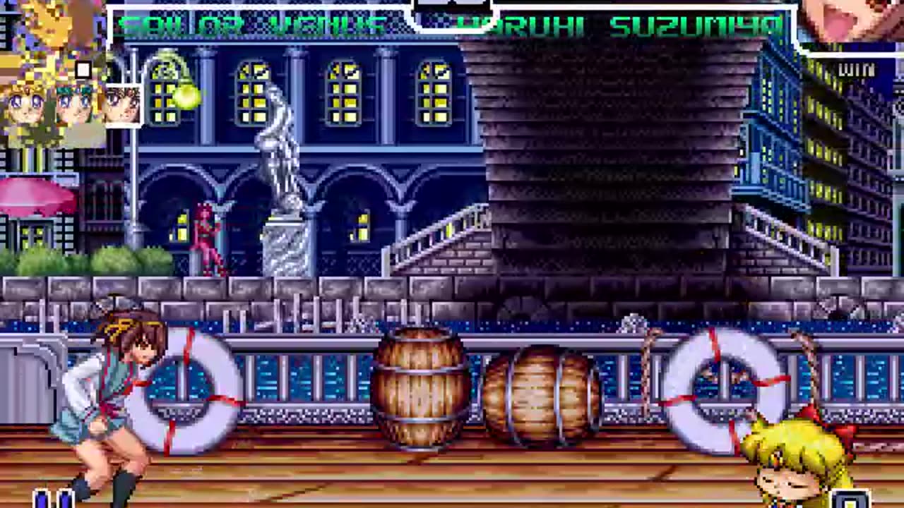 Sailor Moon, Sailor Mars, Sailor Venus, and Sailor Mercury (Me) Vs Haruhi