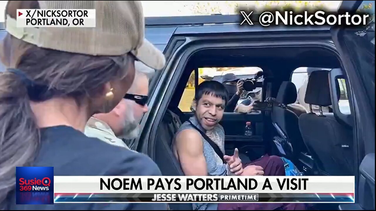 NOEM PAYS PORTLAND A VISIT