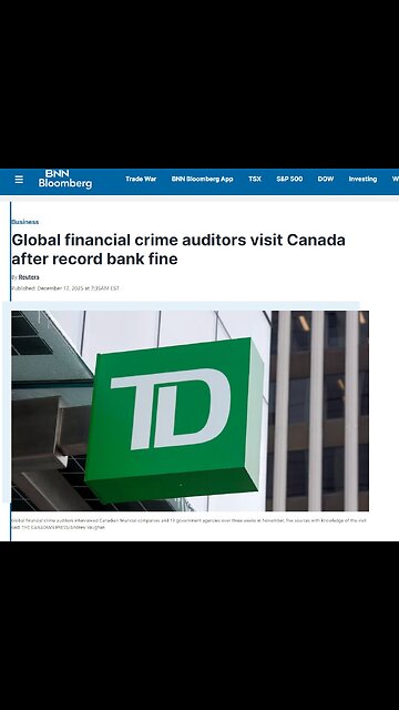 🚨MAJOR BREAKING CANADA BEING AUDITED FOR FINANCIAL CRIMES The Financial Action Task Force, an int
