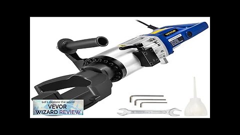 VEVOR Electric Hydraulic Rebar Bender 1.2 KW 0.9 inch 22 mm Hand Review