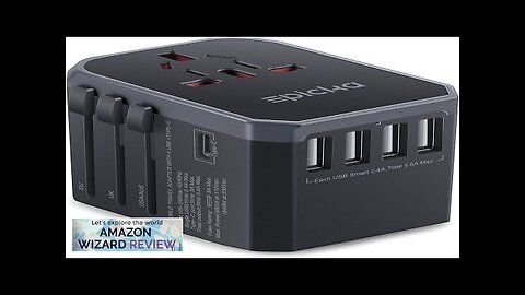 EPICKA Universal Travel Adapter One International Wall Charger AC Plug Adaptor Review