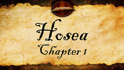Hosea Chapter 1 | KJV Audio (With Text)
