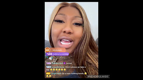 STORM GOES IN ON VINCE WHEN SHE FINDS OUT HE SAID HE COULD CARE LESS ABOUT HER! BIGO LIVE