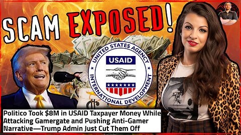 GamerGate was a PAID Op!? USAID Funding Scam EXPOSED!