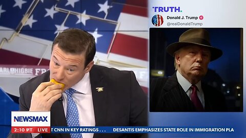 'People broke the law': Carl Higbie responds to leftists by eating tacos🌮