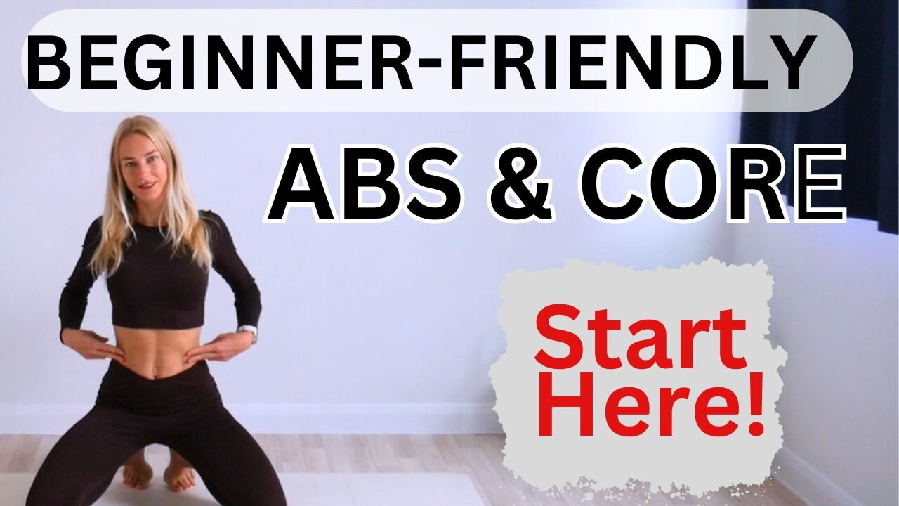 10 Minute Beginner ABS Burn, Shape, Lift & Tone, Fast and Fun Abs Workout – Beginner Edition,