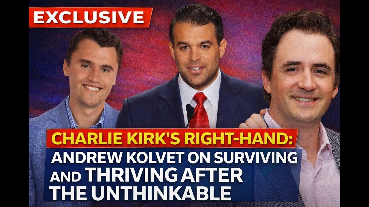 Exclusive - Charlie Kirk's Right-Hand: Andrew Kolvet on Surviving and Thriving After the Unthinkable