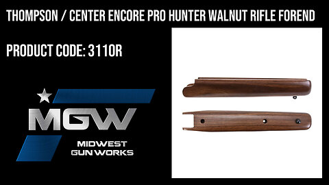 Thompson / Center Encore Pro Hunter Walnut Rifle Forend - 3110R