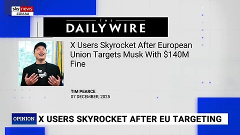 X receiving ‘record-breaking’ downloads in Europe after calling out European Union