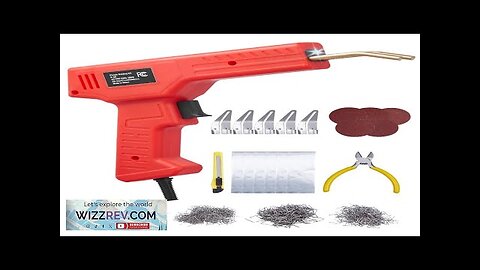 Plastic Welder 100W Plastic Welding Gun with 800PCS Staples Review